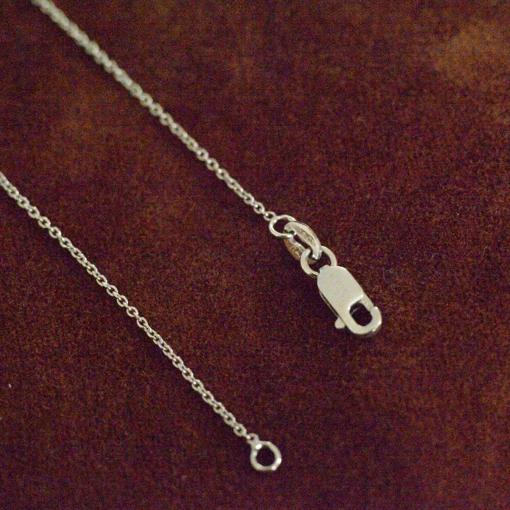 Roberto Coin White Gold Diamond Pretzel Necklace - Picture 3 of 8